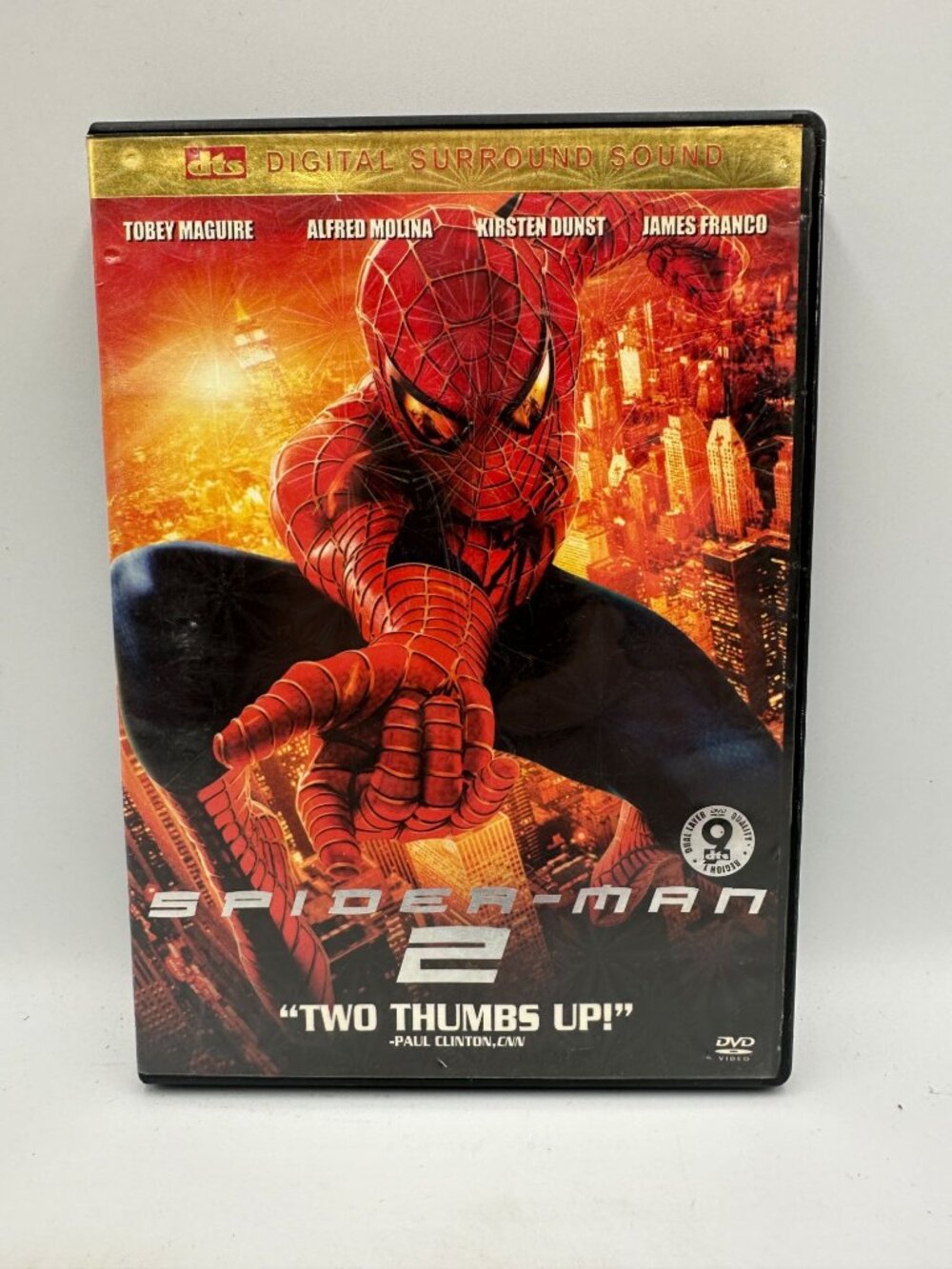 Spider Man 2 DVD 2004 PG 13 Tobey Maguire Kirsten Dunst Columbia Widescreen